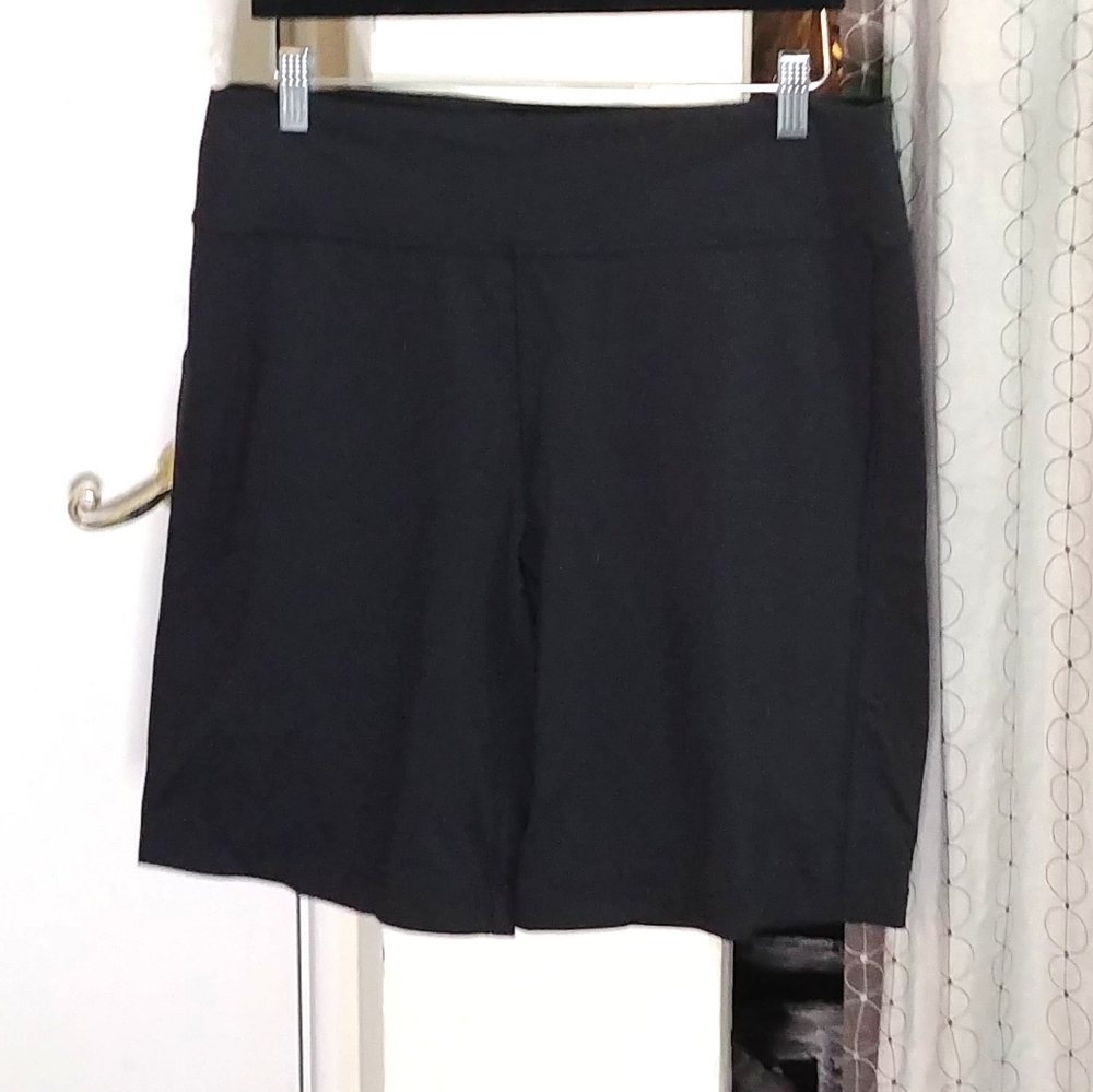 Athleta Black Athletic Workout Exercise Shorts XL